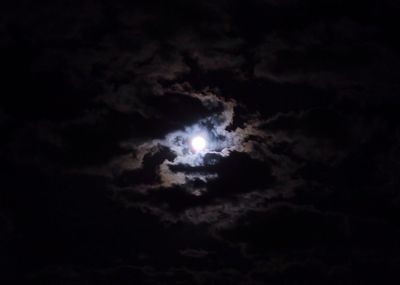 Low angle view of dramatic sky