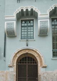 Facade of building