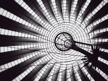 Low angle view of ceiling