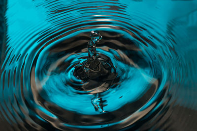 Full frame shot of water drop