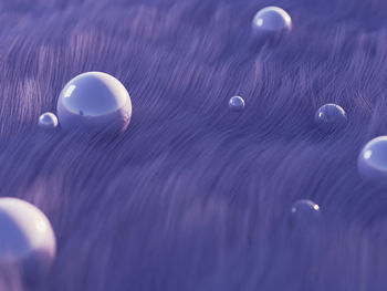 Very peri - color of the year 2022. hairy background in trendy color. 