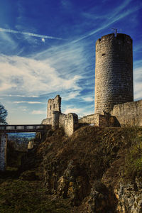 Old ruins against sky