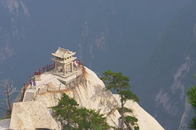 Low angle view of a temple