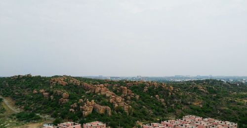 Scenic view of mountains