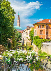 View of buildings in city