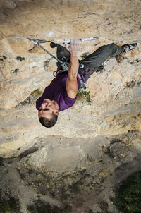 Handsome climber