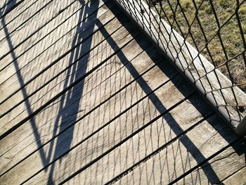 Close-up of wooden structure