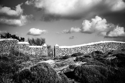 Panoramic view of landscape against sky