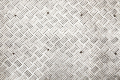 Full frame shot of patterned metal