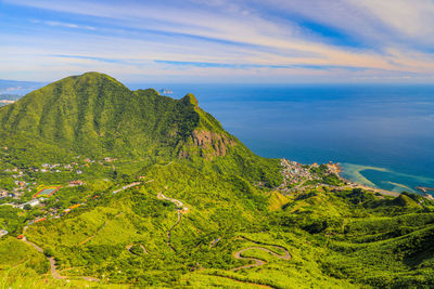 Taiwan ruifang new taipei north coast yinyang sea mountain