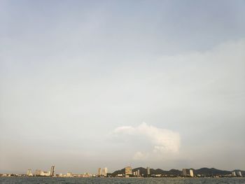 Buildings against sky in city