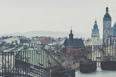 Buildings in city