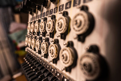Close-up of guitar