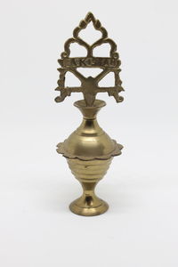 Close up of electric lamp