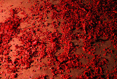 Full frame shot of red background