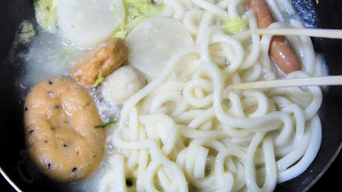 Close-up of noodles