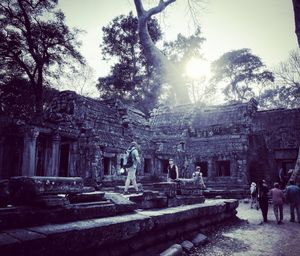 View of built structure against sky