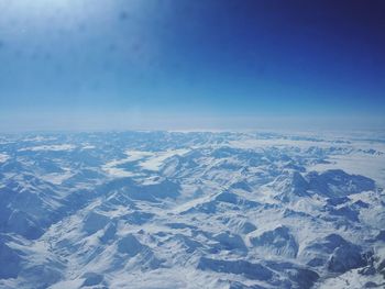Aerial view of landscape