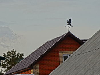 Low angle view of built structure against sky