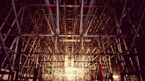 Low angle view of modern ceiling