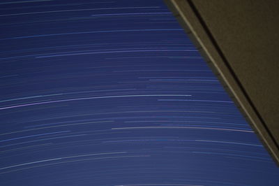 Close-up of blue water against sky