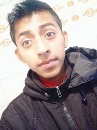 looking at camera