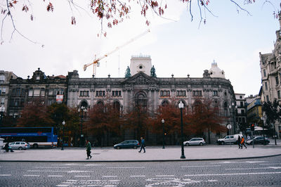 View of buildings in city