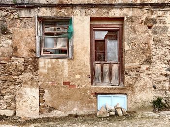 Exterior of old building