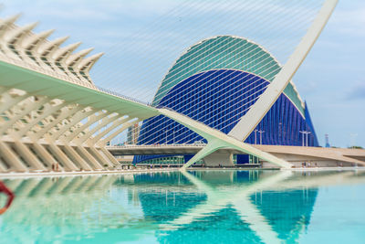 View of swimming pool against sky