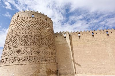 Tower of the karim khan citadel in shiraz, iran