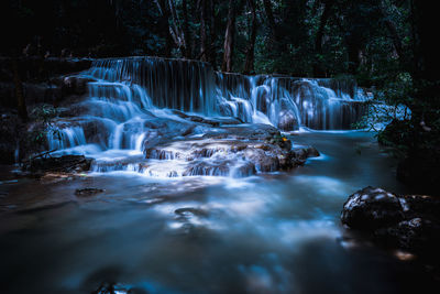 Waterfall in forest