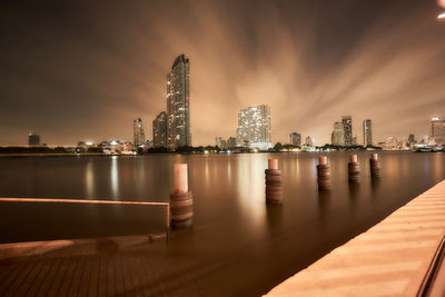 River with buildings in the background