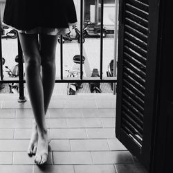 Close-up of woman in bikini