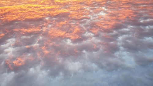 Full frame shot of clouds in sky