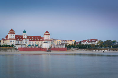 Buildings at waterfront