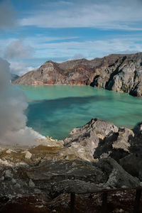 Ijen crater, east java