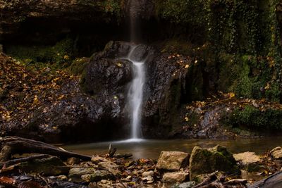 Waterfall in forest