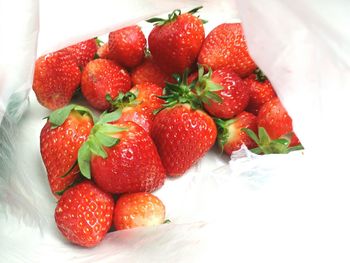 Close-up of strawberries