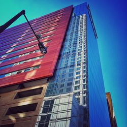 Low angle view of modern building