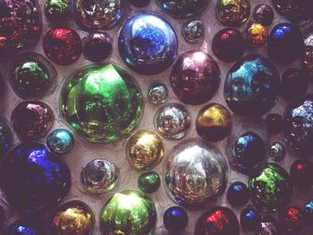 Full frame shot of colorful objects
