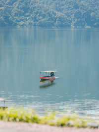 Boat in lake