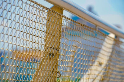 Full frame shot of chainlink fence