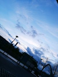 Low angle view of built structure against sky