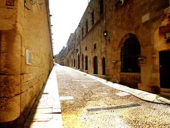 Walkway leading to building