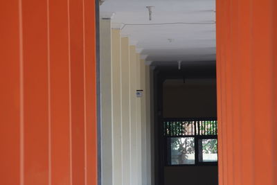 Entrance of building