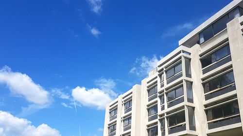 Low angle view of building against sky