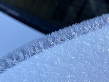 Full frame shot of icicles