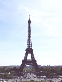 Eiffel tower in paris