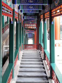 Corridor of building