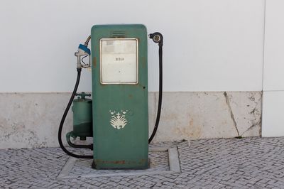 Information sign on wall